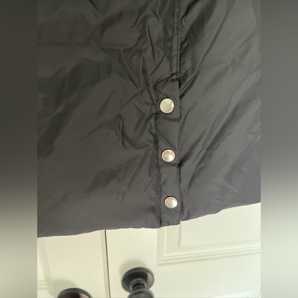 Saks Fifth Avenue Black Quilted Puffer Coat Down Filled Women's Size Xs C - Picture 14 of 15